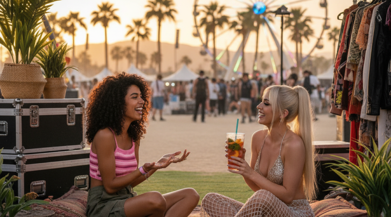 PinkPantheress & Slayyyter Chat Coachella Vibes